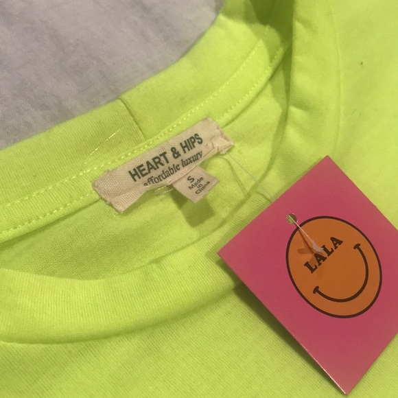 Dressed In LALA “Kourtney Neon Long Sleeve Top” S - Picture 6 of 9